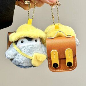 Cute Fluffy Doll Penguin Airpod Case
